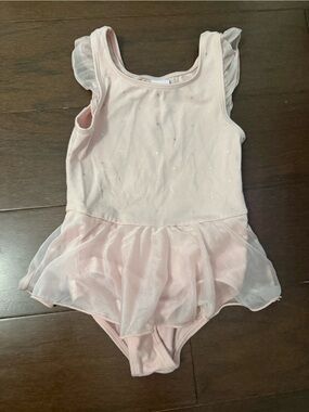 More Than Magic Light Pink Ballet Leotard with Ruffle Tutu